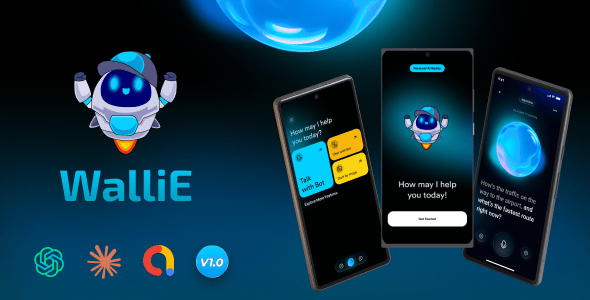Cover Wall-iE: Android AI Assistant & Chatbot - Image 1