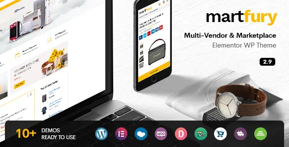 Martfury WooCommerce Marketplace WordPress Theme Cover