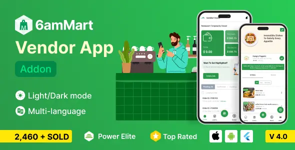 6amMart - Vendor App Cover 6amMart Vendor App Cover