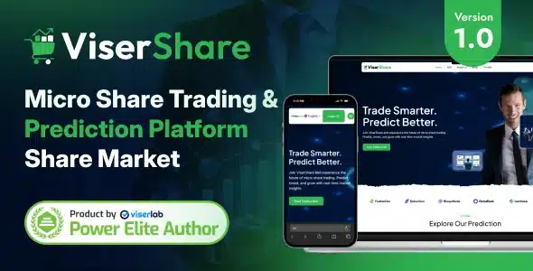 ViserShare - Micro Share Trading And Prediction Platform | Share Market Cover ViserShare Micro Share Trading And Prediction Platform | Share Market Cover