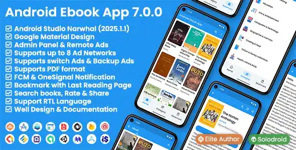 Android Ebook App Cover