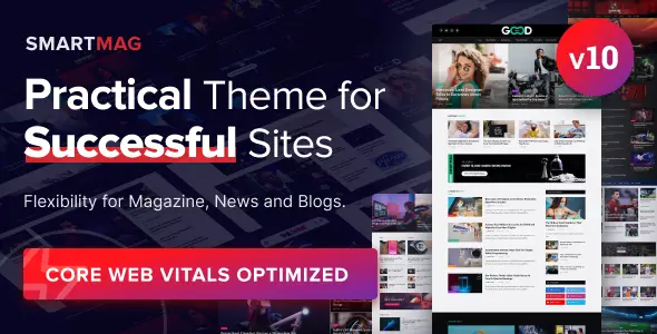 SmartMag Newspaper Magazine & News WordPress Cover
