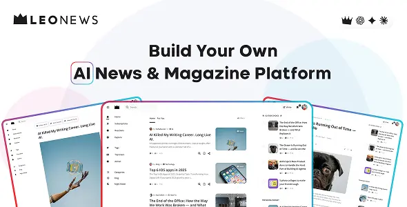 LeoNews - AI News, Viral Magazine & Newspaper Cover LeoNews AI News, Viral Magazine & Newspaper Cover