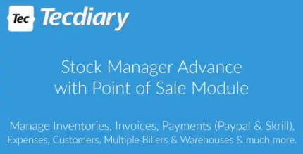 Stock Manager Advance with Point of Sale Module Cover