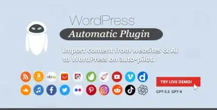 WordPress Automatic Plugin Cover